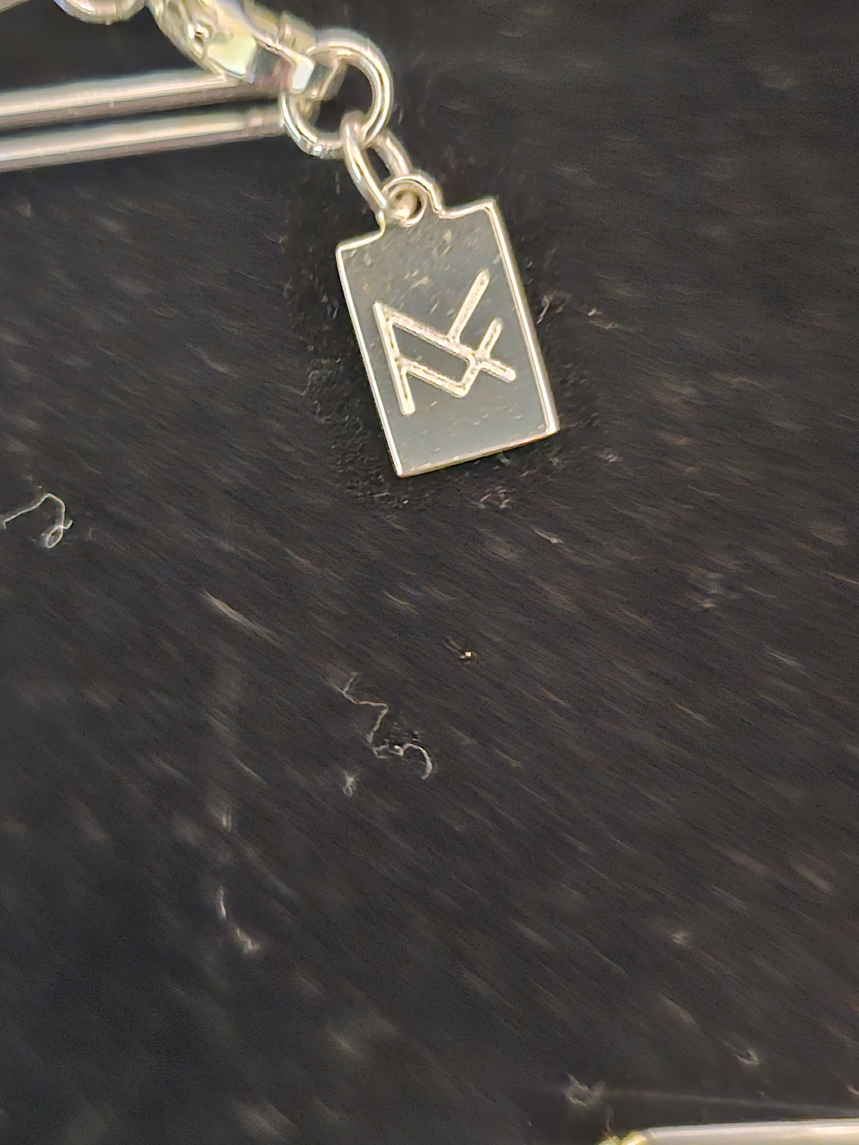 Nwt Miranda Frye Retired Solid 925 Silver Carter Paperclip Necklace 18" — image 4 of 8